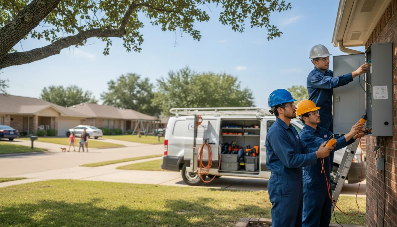 Certified electrician providing emergency electrical services in Somerset, WI